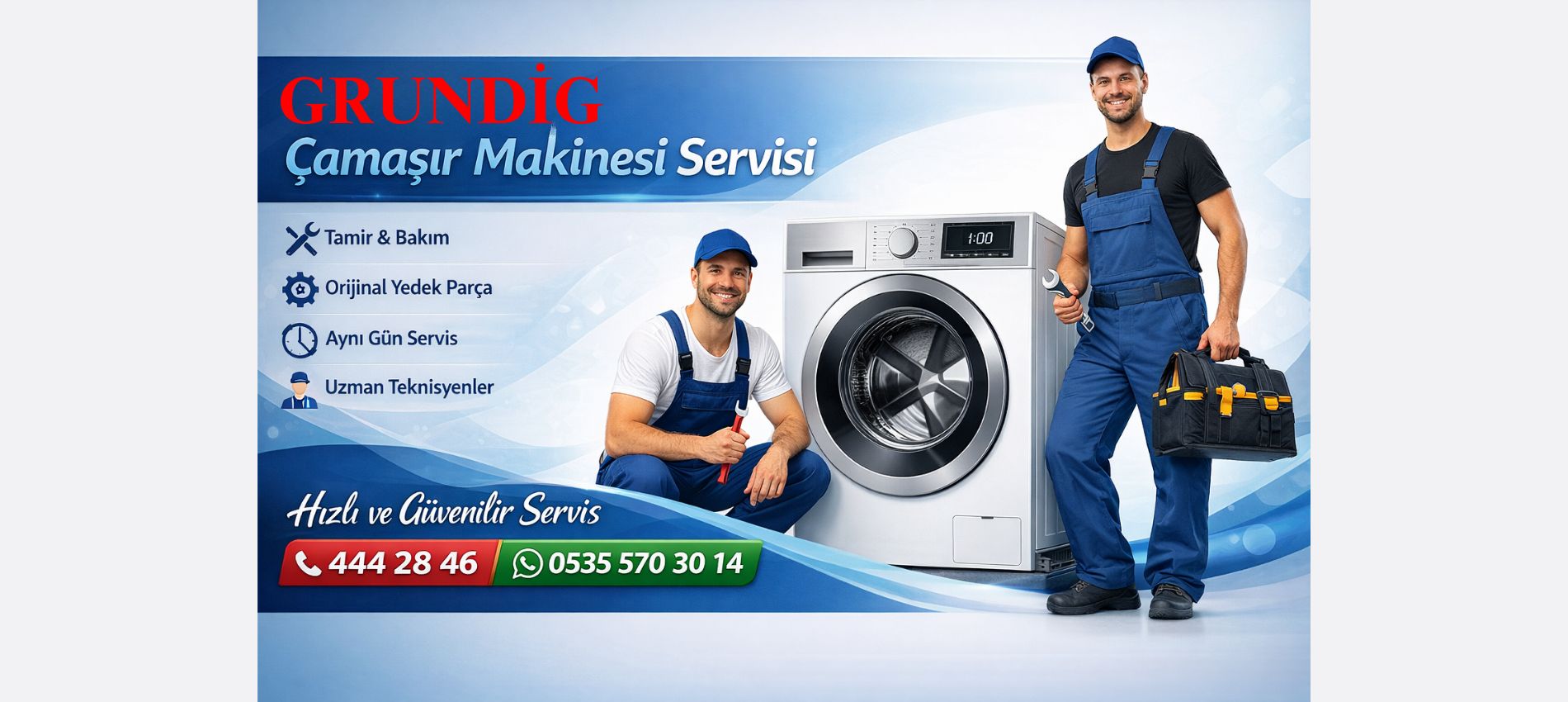 Grundig Çamaşır Makinesi Servisi
